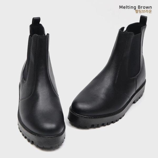 男性用背が高くなるチェルシーブーツ 4.5cm CH25