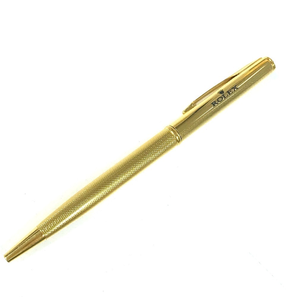 ボールペン ロゴ ノベルティ 非売品 ツイスト式 インクなし メタル ゴールド