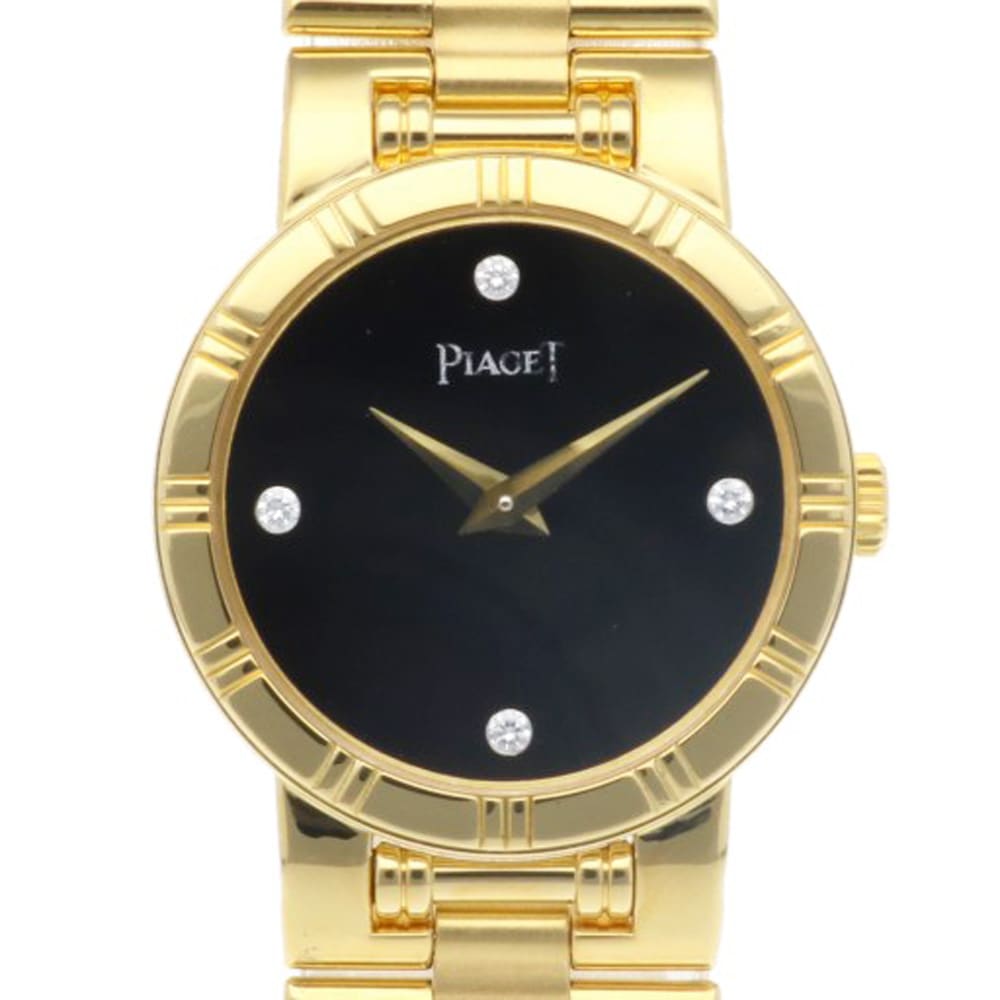 ピアジェ ダンサー 腕時計 18金 K18イエローゴールド 80563K81 クオーツ 1年保証 PIAGET 中古