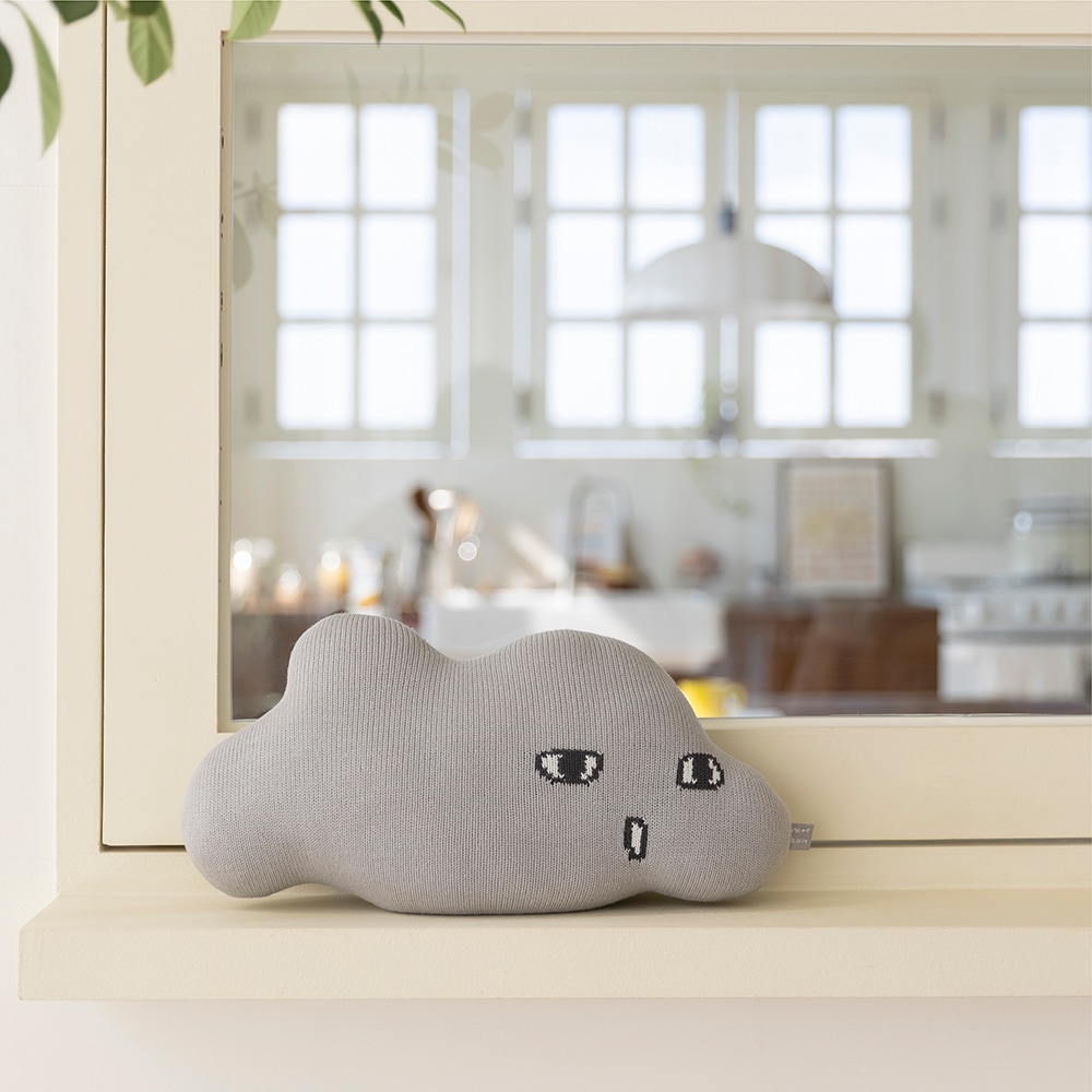 澄んだ空の雲 ニット 人形 Grey 5,208円