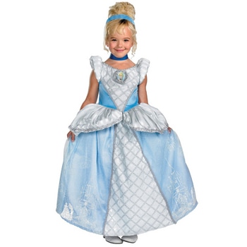 コスプレ 仮装 シンデレラ 童話版 プレステージ 女の子用 M(7-8) 【 コスプレ 衣装 ハロウィン 仮装 コスチューム 子供 アニメ キッズ ディズニープリンセス グッズ ドレス ステージ シン