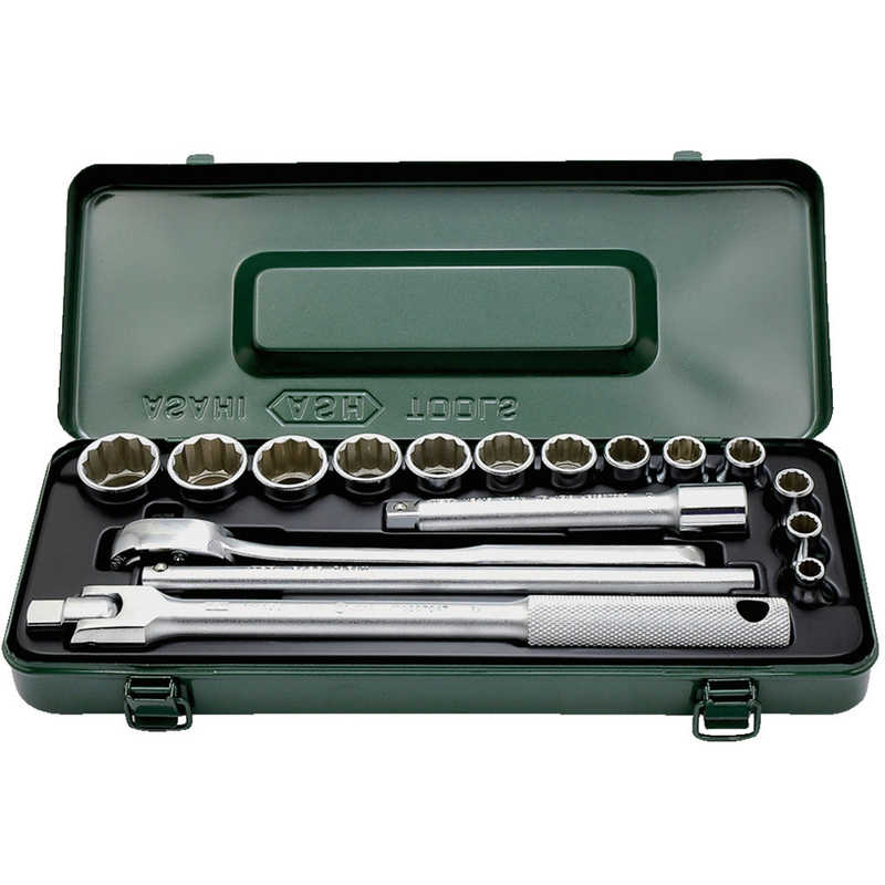 旭金属工業　ソケットレンチセット12.7×17PCS　VO4131