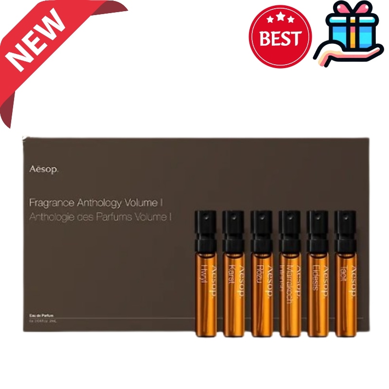 【新作/香水お試し】 NEW フレグランス アンソロジー ボリューム I 6点セット 体験 韓国コスメのパフュームの香り 韓国人気
