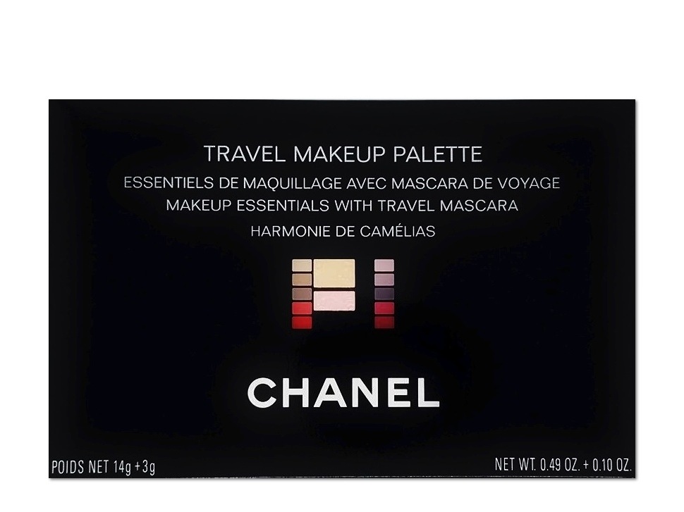CHANEL TRAVEL MAKEUP PALETTE HARMONIE DE CAMELIAS シャネル トラベル メイクアップ パレット ハーモニー ドゥ カメリア ミラー付パレット
