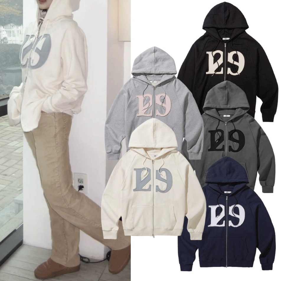 129 Logo Patch パーカー (5 COLORS) 7,821円