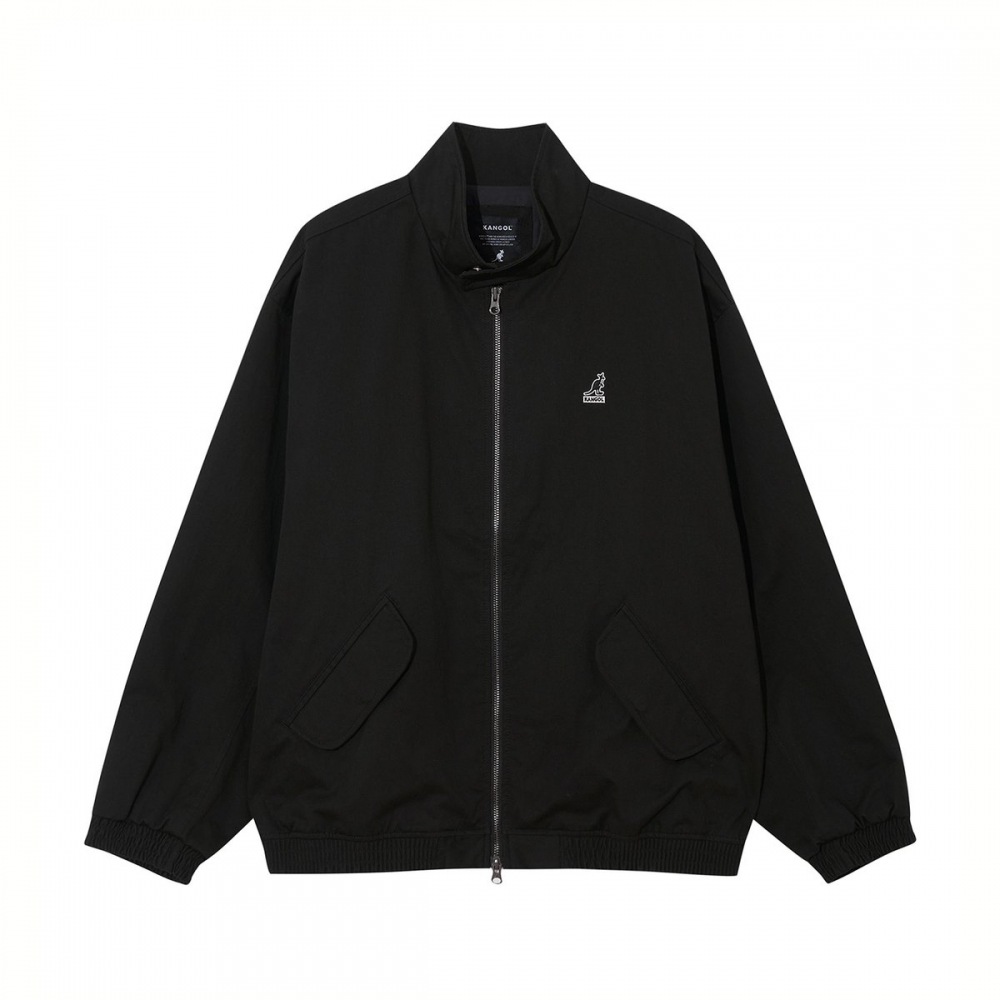 レトロコア ハリントンジャケット ブラック (KRECJK85480)