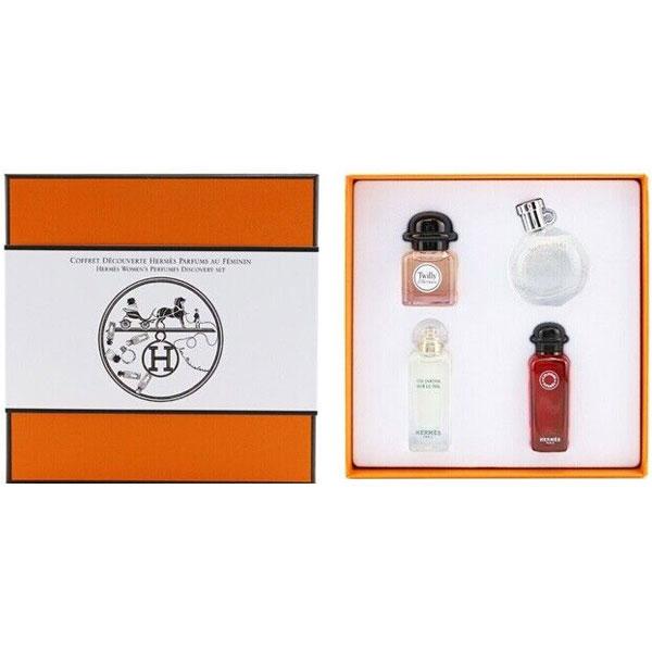 エルメス ウィメンズパルファム ディスカバリー ギフト コフレ セット 7.5ml×4 ミニ香水 HERMES
