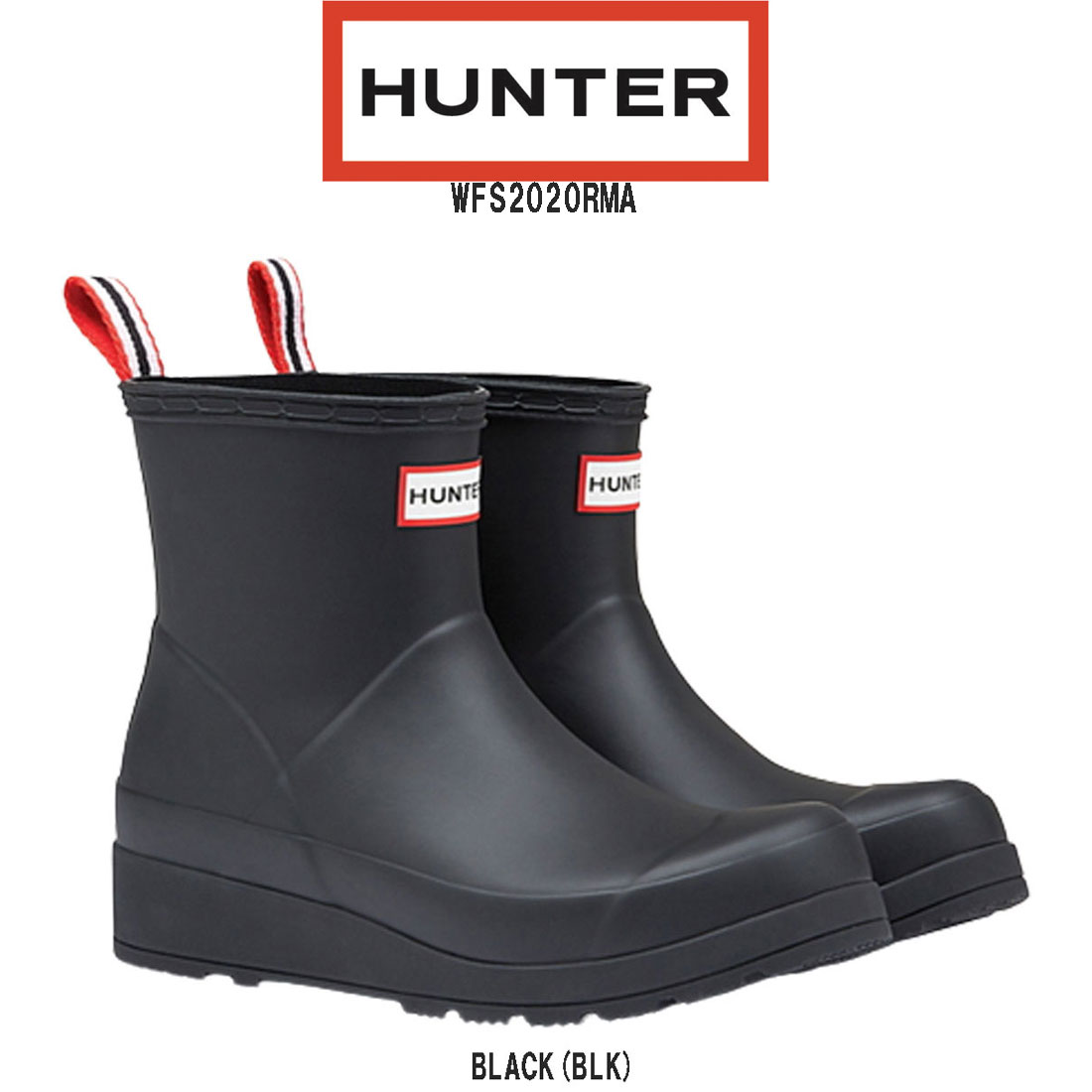 HUNTER レインブーツ 長靴 防水 オリジナル プレイ ショート レディース WFS2020RMA 8,268円