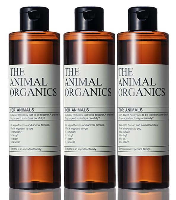 犬 シャンプー 無添加 オーガニック 250ml ×3 まとめ買いお得3本セット 日本製 「全成分表示 人間規格」「