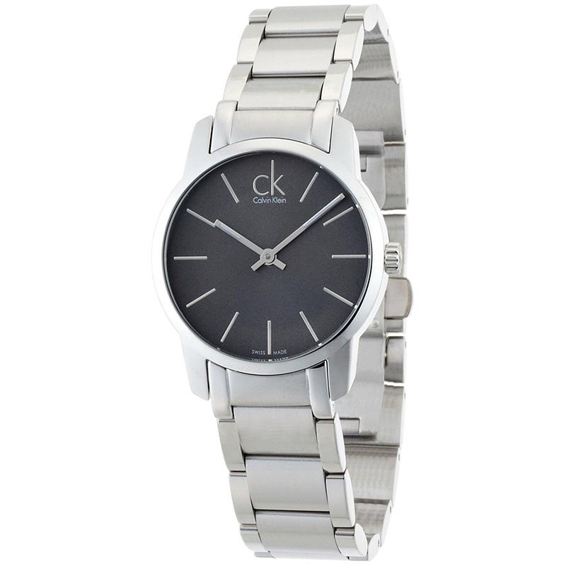 Calvin Klein K2G23161 City Grey Dial Steel Ladies Watch