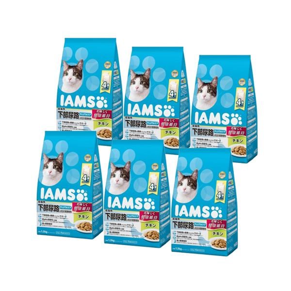 6個セット マースジャパン アイムスキャットフード 成猫用 下部尿路とお口の健康維持