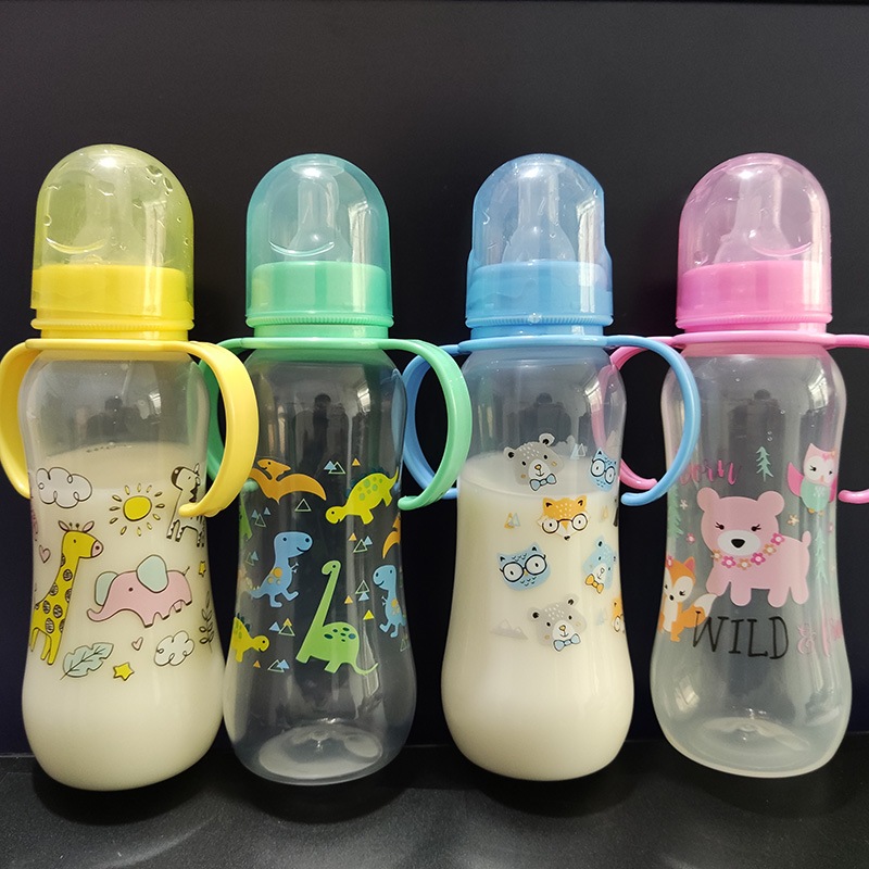 品質は非常に良い 新生児用哺乳瓶 120ml/240ml 男の子と女の子用 落下防止 哺乳瓶