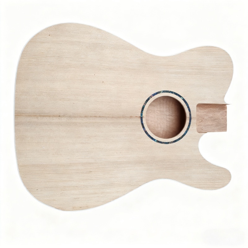 空の6弦電気音響ギターボディスプルースベニアトップマホガニーボディ BJ774