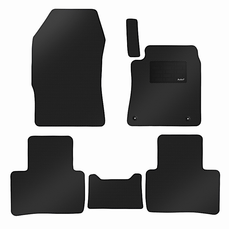 [防水マット]プジョー 新型 308 ワゴン P52系 フロアマット [カーボン柄]