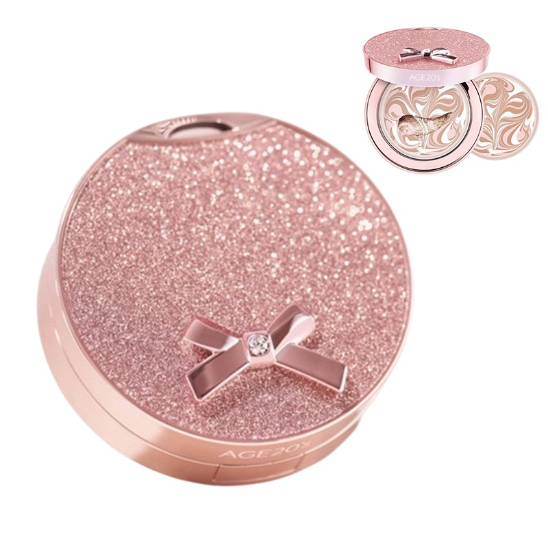 リボン ジュエリー エディション エッセンス カバーパクト 本品14g+詰め替え14gセット