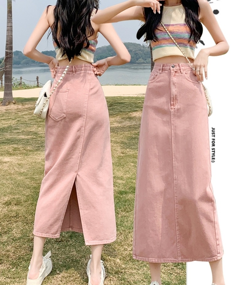 デニムスカート レディース デニム スカート ロング デニムロングスカート aライン ハイウエスト バックスリット 大人可愛い カジュアル 大人 おしゃれ 大人女子 セクシー 春 秋 冬 デート