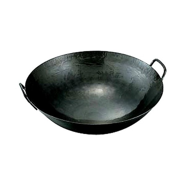 カンダ 鉄打出中華鍋 1.6mm(取手溶接)48cm