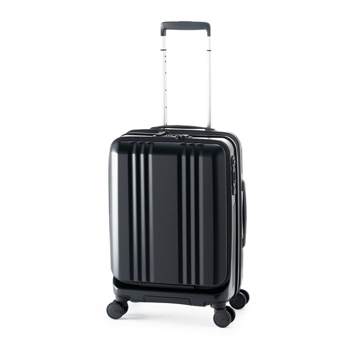 ハードキャリーケース デカかるEdge Front Open 3~4泊 37L+7L ALI-077-18FW-MBK マットブラック