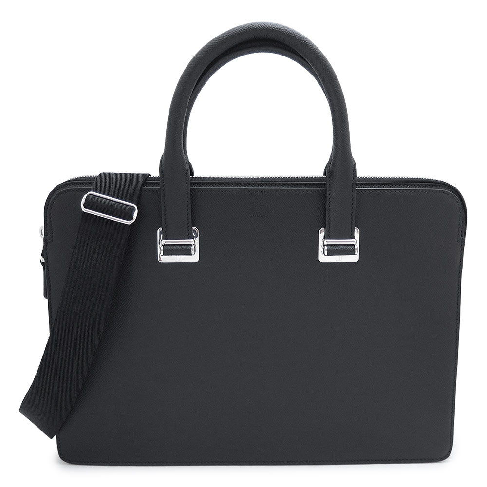 ブリーフケース メンズ カドガン DU20R3420CA 001 ビジネスバッグ ショルダーバッグ シングルガセット ドキュメントケース レザー ブラック 黒