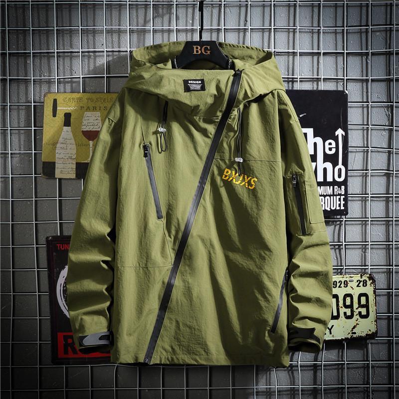 マウンテンパーカー パーカー メンズ ジャケット ブルゾン ウインドブレーカー ジャンバー アウター フード付き 撥水 ゆたり 韓国風 通勤