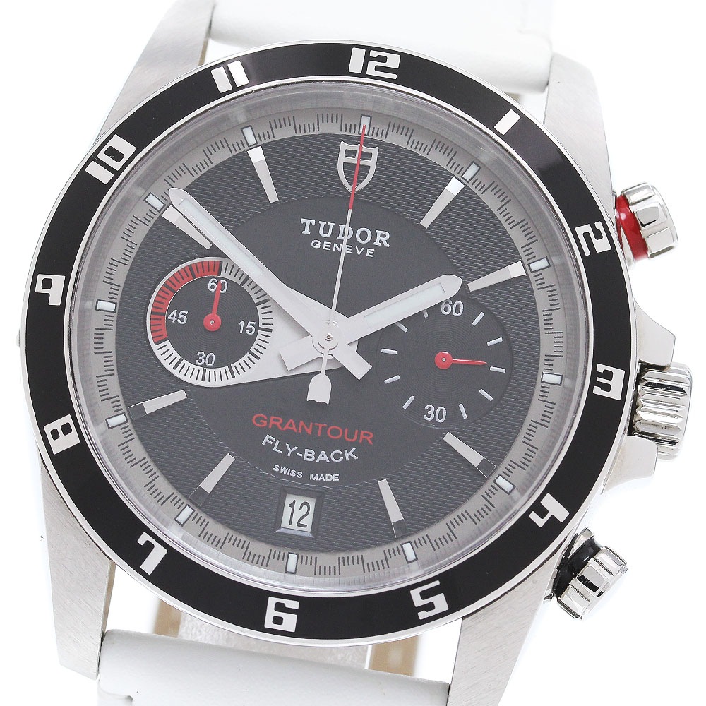 チュードル TUDOR 20550N グランツアー クロノ フライバック デイト 自動巻き メンズ 保証書付き_862770【中古】