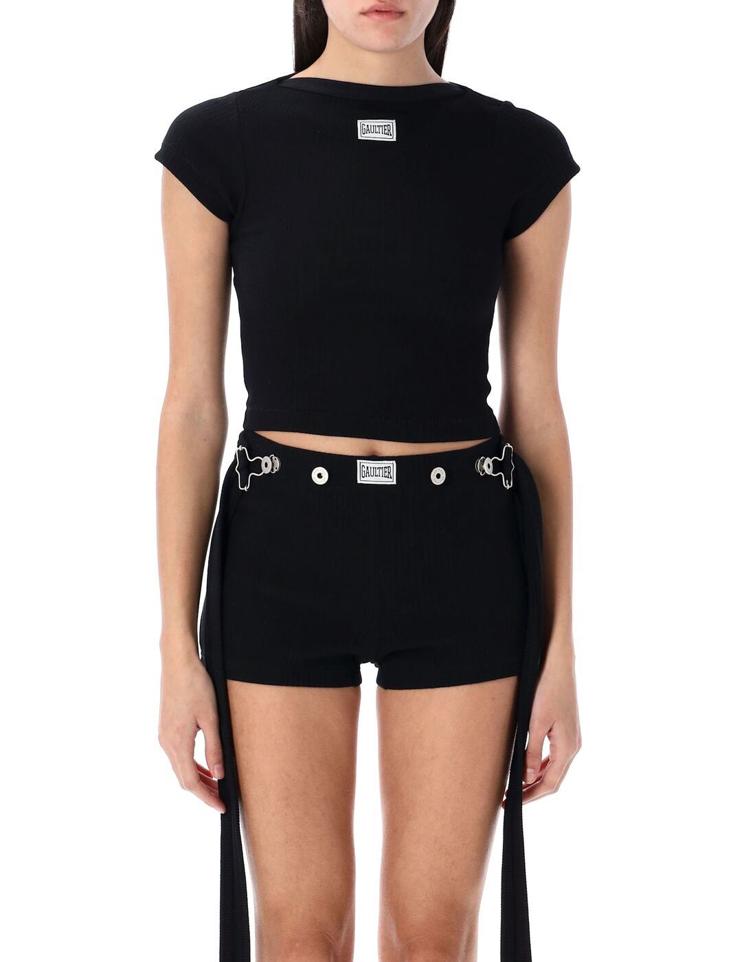 TS105PJ05400 ブラック 春夏2025 Tシャツ レディース ia