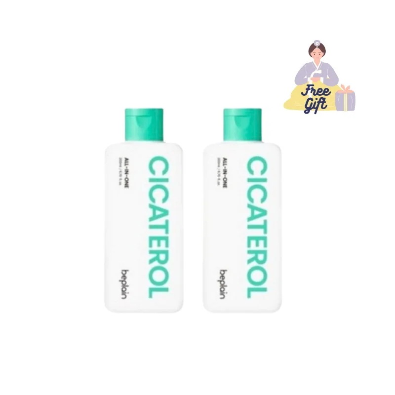 [1+1]シカテロル オールインワン 200ml/韓国/男性にも/敏感肌/トラブル肌/高保湿/鎮静/バリア機能強化