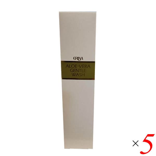 エリナ　ジェントルウォッシュ　5本 ERINA エリナ ジェントルウォッシュ (弱酸性洗浄料) 250ml 手も
