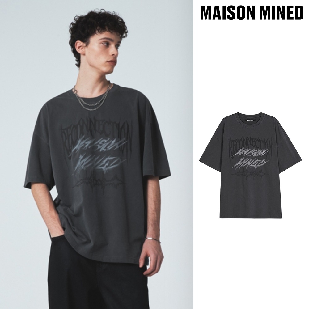 【MAISON MINED】 DECAY WASHED HALF T