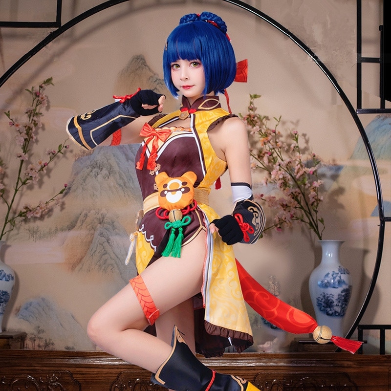 原神 Genshin げんしん 香菱 コスプレ衣装 仮装 変装 コスチューム イベント