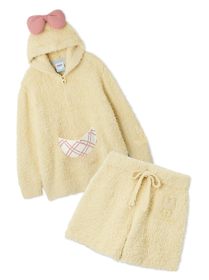 [ジェラート ピケ] 【ドラえもん】【レディース】ジェラートパーカ&ショートパンツ PWNT261001 レディース YEL Free Size