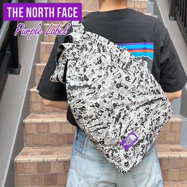 ザ・ノースフェイス パープルレーベル THE NORTH FACE PURPLE LABEL Flower Printed Field Tote Bag 277-006159-019