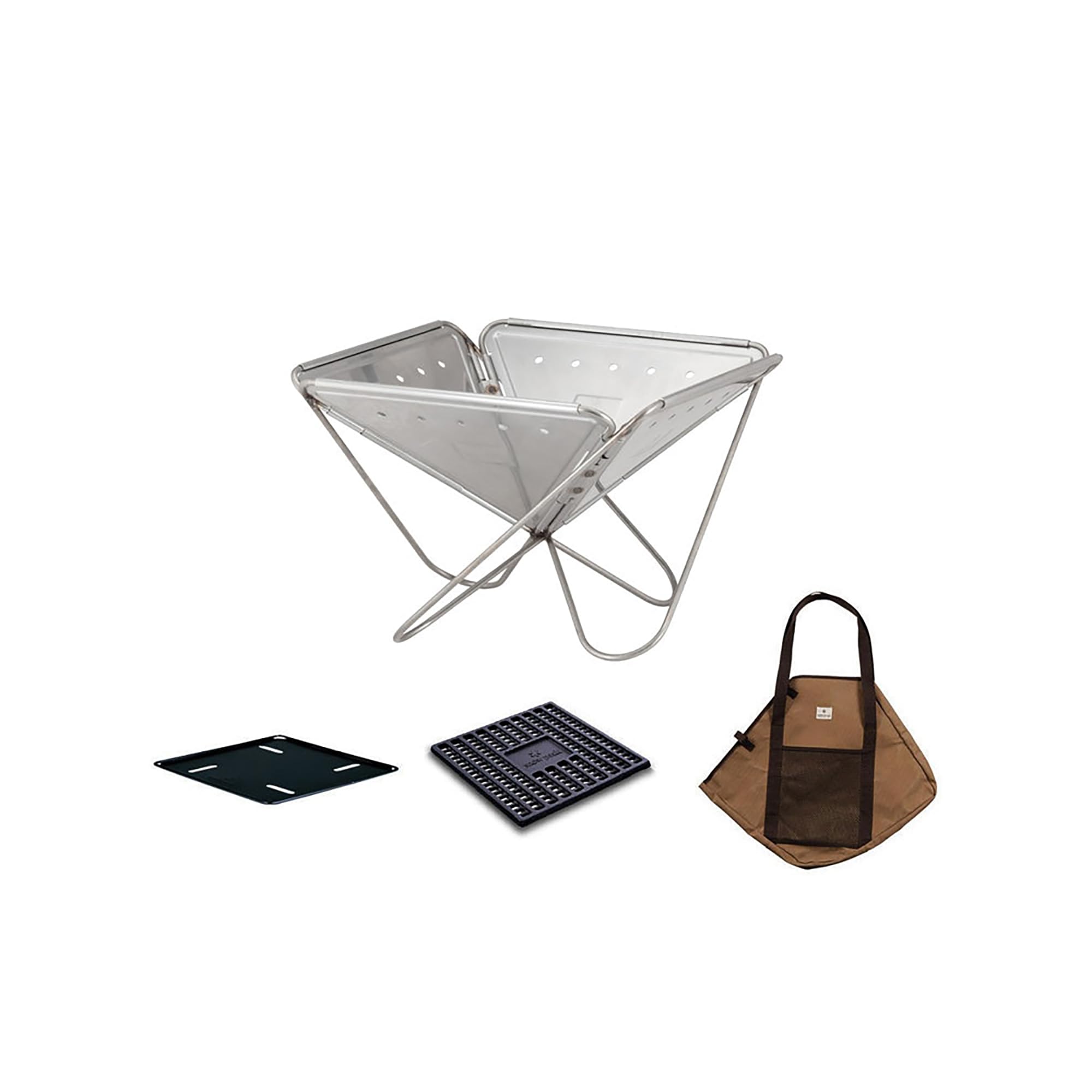 スノーピーク(snow peak) 焚火台 S/M/L/LL/スターターセット/野遊びセット/BBQ対応/キャンプアウトドア用/コンパクト/折りたたみ/ソロ/ファミリー