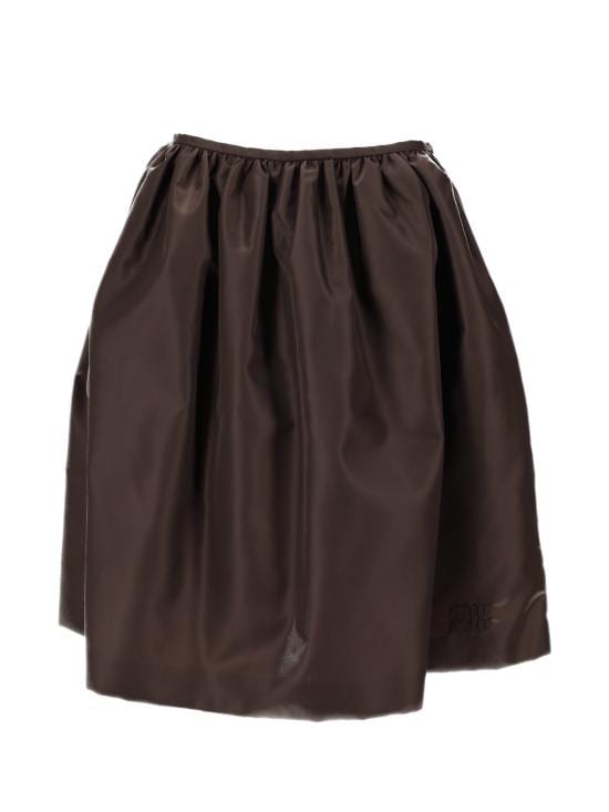 MIU MIU Women Clothing MG2425SOOO16QX F0201 CAFFE