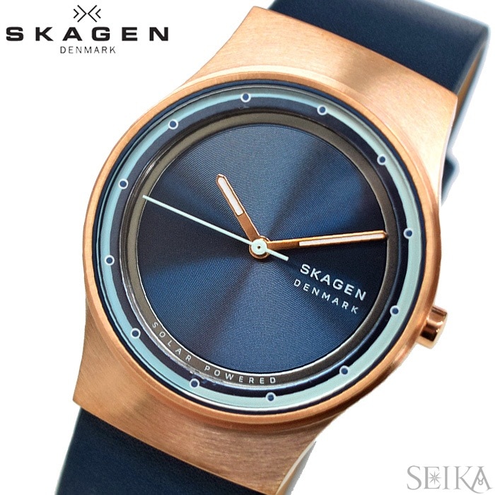 スカーゲン SKAGEN SKW3021 ソル 時計 SOL ブルー ソーラー 北欧 シンプル 薄型