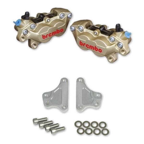 4PキャリパーKIT bremboキャスティング GD WQ24-10027SV