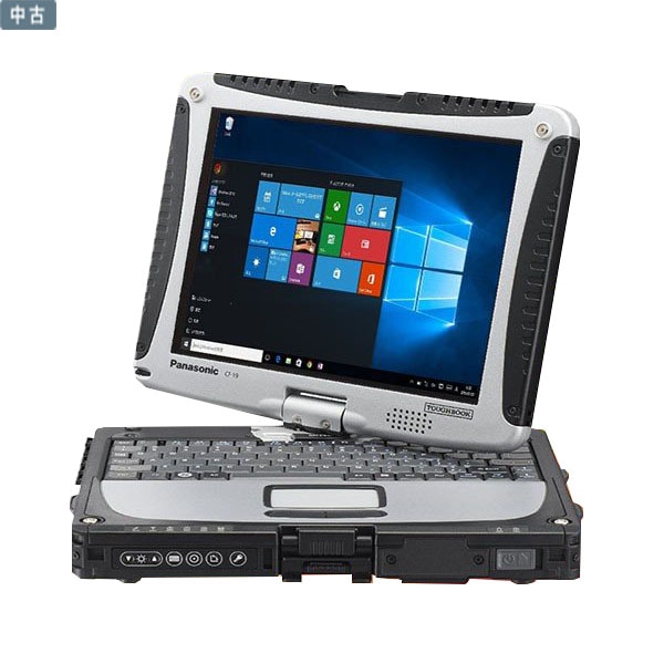 Windows10 現場向けPC 無線LAN付 Panasonic TOUGHBOOK CF-19 極速三世代Core i5 3320M vPro 4GB 500GB microsoft office