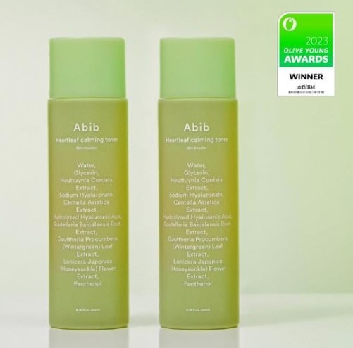 [クーリング鎮静] ドクダミ カーミング トナー スキンブースター ダブル企画(200ml+200ml)低刺激トナー/細かい水分/肌にやさしいトナー/保湿トナー