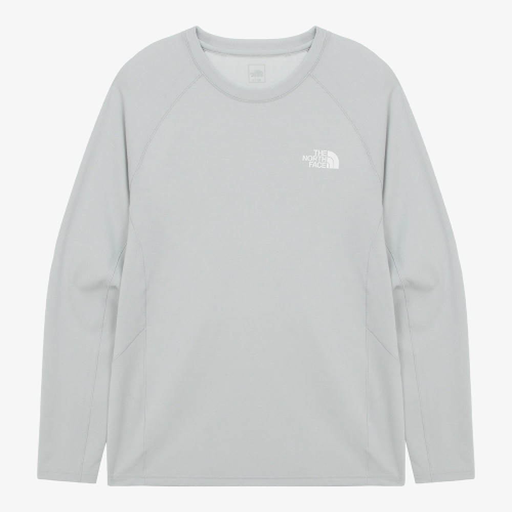 THE NORTH FACE メンズ ビスティ 長袖 ラウンドTシャツ_COOL GRAY NT7TR02C 7,102円