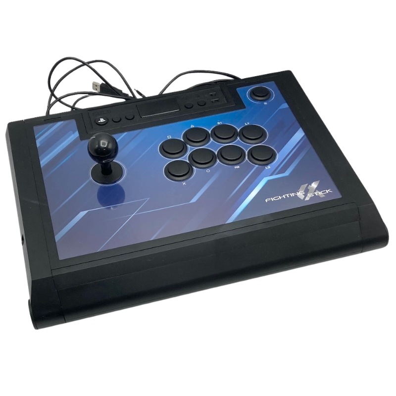 【中古 動作確認済】 ファイティングスティックα for PC PS5 PS4両対応