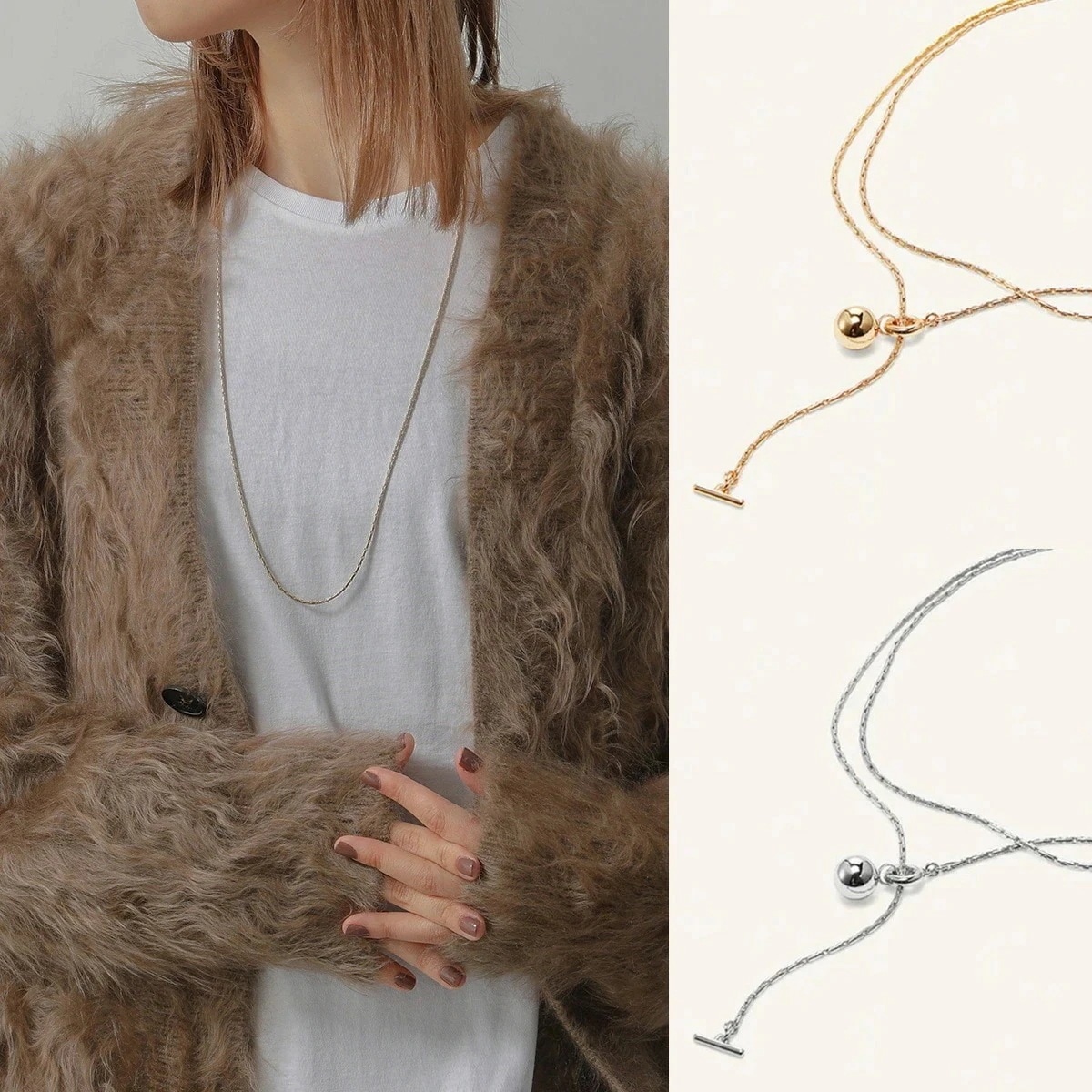 JENNY BIRD ジェニーバード ネックレス Constance Wrap JB1208-HPG JB1208-HPS レディース チェーン ブレスレット アクセサリー カラー2色