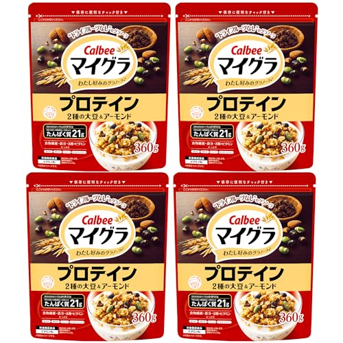マイグラカルビー マイグラ プロテイン 360ｇ×4袋