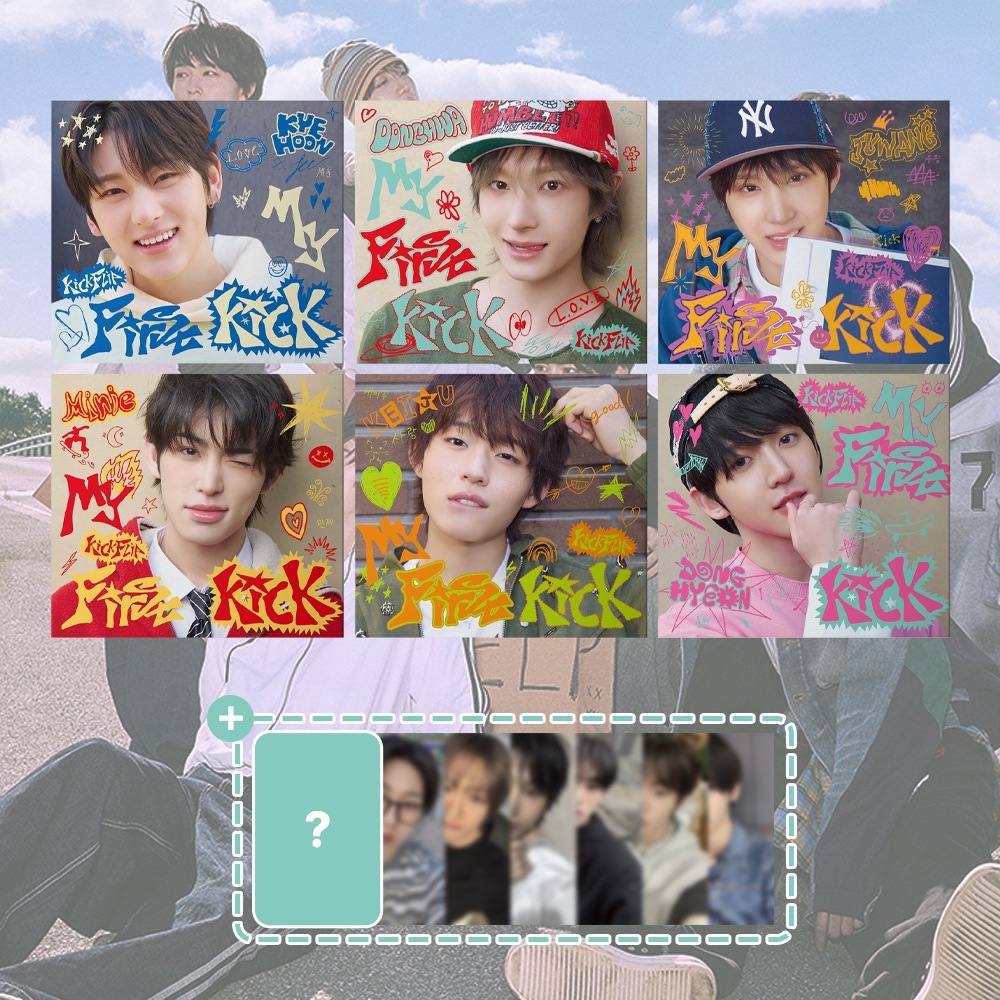[6種セット] KickFlip 4集ミニアルバム 『 My First Kick 』 Digipack Ver