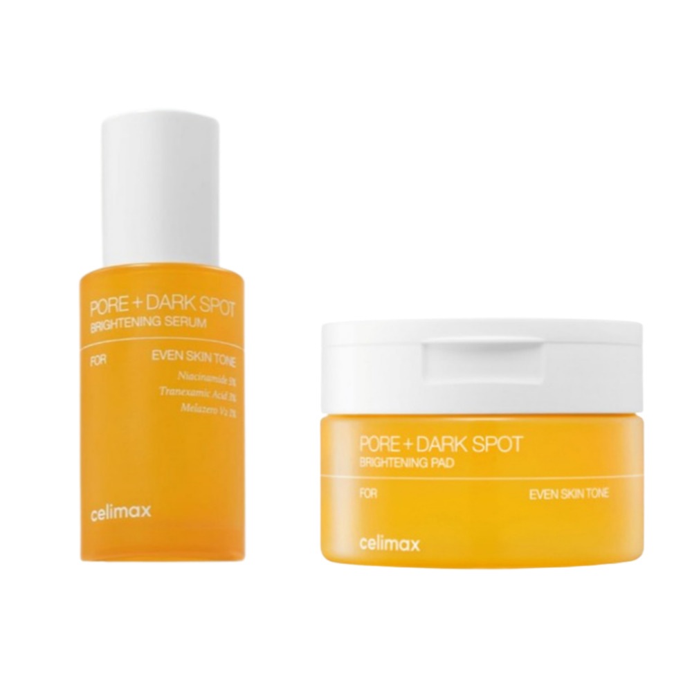 ポアブライトニングシミケアセラム30ml+l+パッド（40枚）/ 美容液 ナイアシンアミド トラネキサム酸 ブライト効果