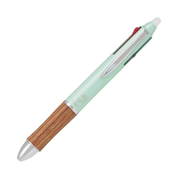 (まとめ) パイロット多色ゲルインキボールペン フリクションボール3 ウッド 0.5mm (軸色:ソフトグリーン) LKFB-2SEF-SG 1本 (×3セット)