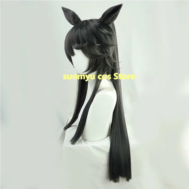 ウマ娘 プリティーダービー ナリタブライアン コスプレウィッグ かつら 尻尾　耳