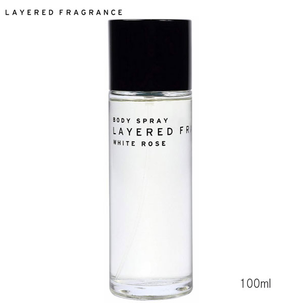 ホワイトローズ　ボディスプレー 100ml SHOLAYERED