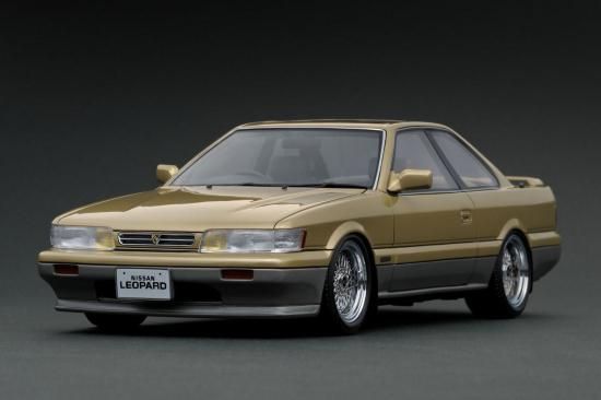 ignitionモデル 1/18 Nissan Leopard Ultima V30TWINCAM TURBO (F31) Gold/Silver【IG3815】 ミニカー IG3815 ニッサン レ