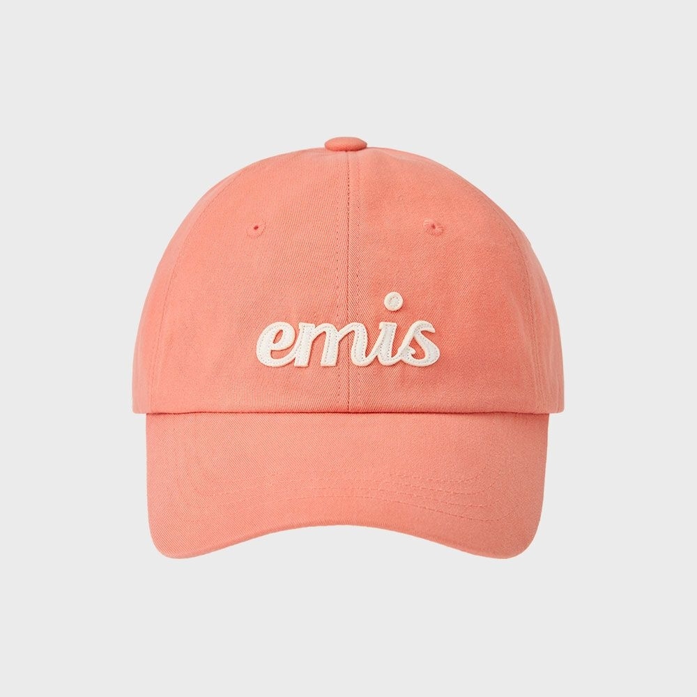 YMS アップリケボールキャップ-アプリコット