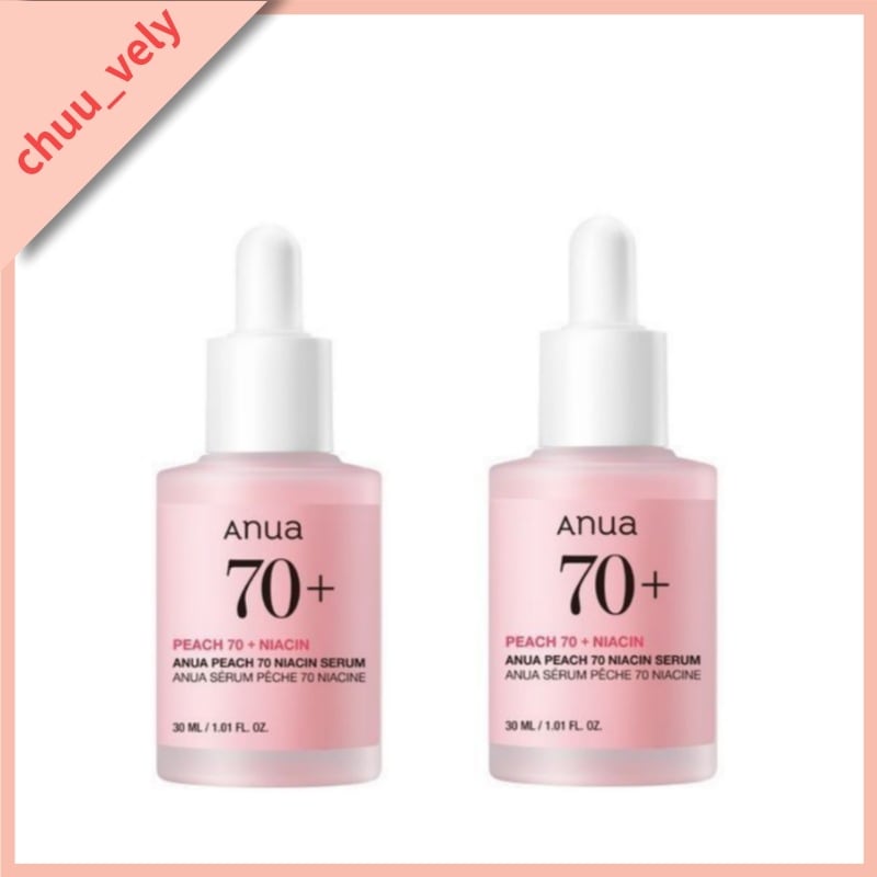 [NEW] [新商品] 桃 70 ナイアシン アーミド セラム 30ml, 2個